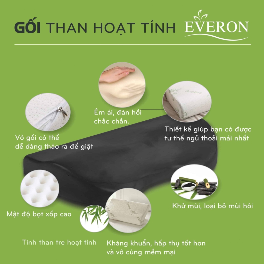 Đệm lò xo EVERON, đệm lò xo Kingkoil nhập khẩu Hoa Kỳ