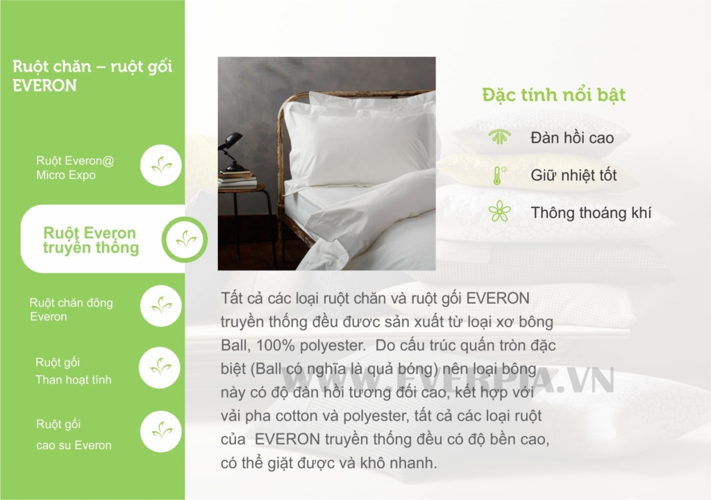 Đệm lò xo EVERON, đệm lò xo Kingkoil nhập khẩu Hoa Kỳ