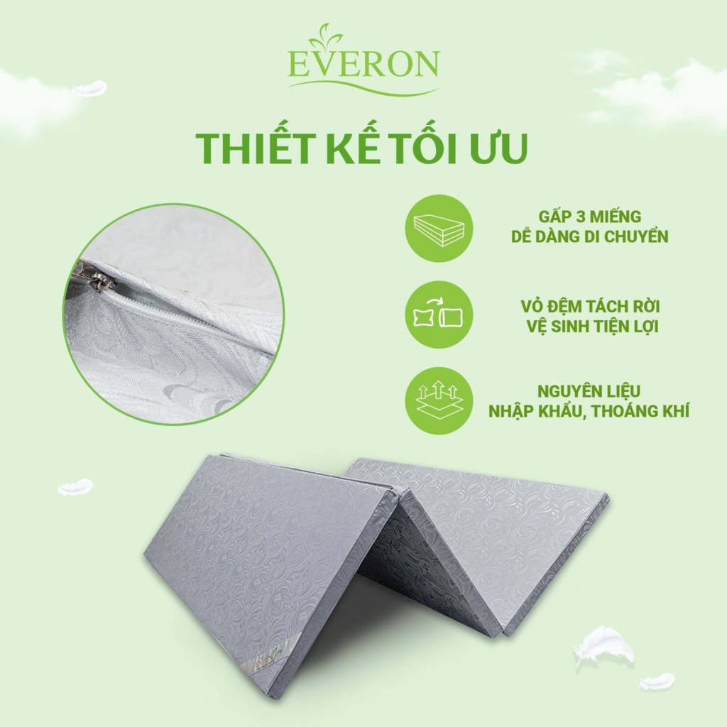 Đệm lò xo EVERON, đệm lò xo Kingkoil nhập khẩu Hoa Kỳ